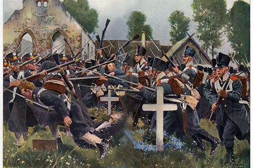 Carl Röchling, Schlacht bei Großbeeren am 23. August 1813, 1907