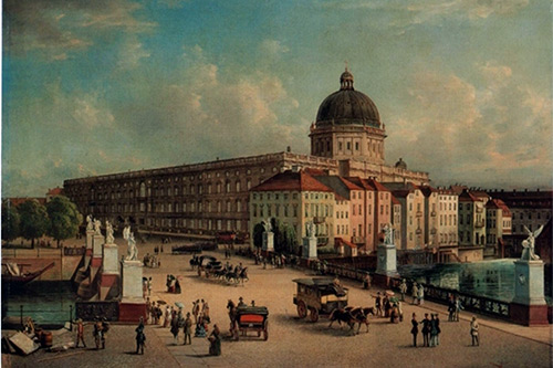 Berlin, Stadtschloss, Postkarte um 1900